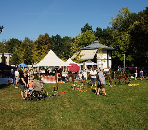 Gartentage im Kurpark Abbach