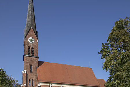 Katholische Kirche St. Nikolaus am Burgberg in Bad Abbach