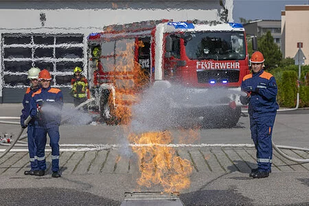 Die Jugendfeuerwehr Bad Abbach probt den Ernstfall