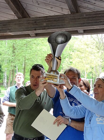 Verleihung des Petanque-Pokals