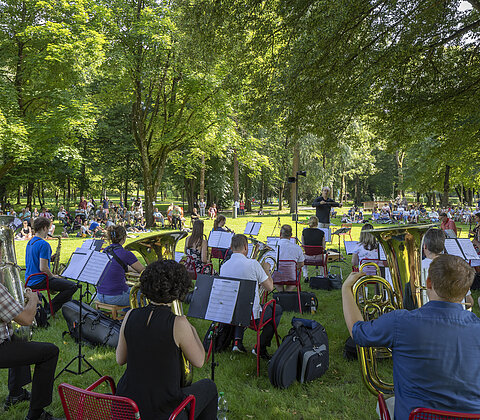 Öffentliche Probe mit Gästen des Symphonischen Blasorchesters Regensburg