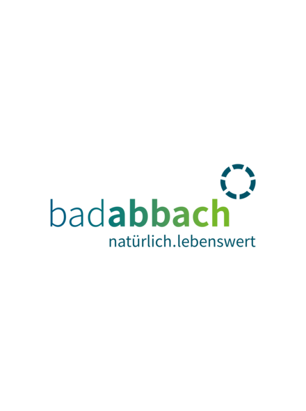 Das Bad Abbacher Logo mit neuem Claim natürlich.lebenswert