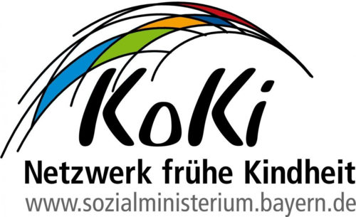Das Logo der KoKi, Koordinierenden Kinderschutzstellen, Netzwerk frühe Kindheit
