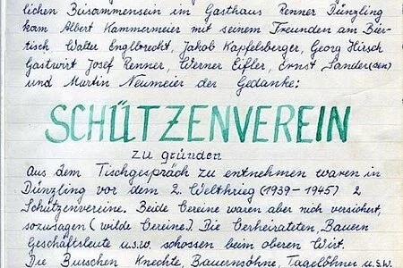 Schützenverein Dünzling "Waldesruh"