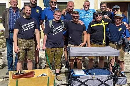 Vatertagsausflug Löwenfreunde Bad Abbach
