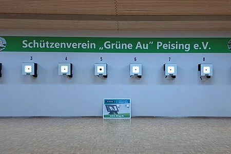 Schießstand des Schützenvereins "Grüne Au" Peising