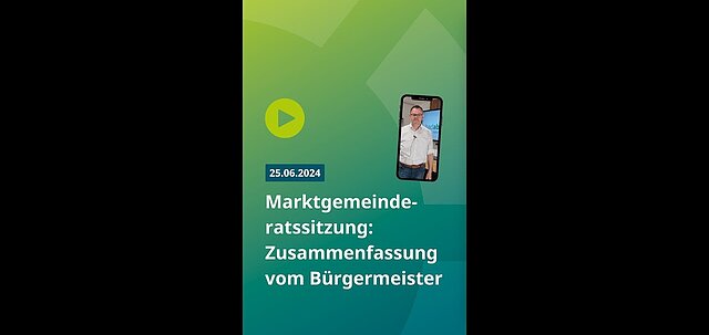 Marktgemeinderatssitzung 25.06.2024