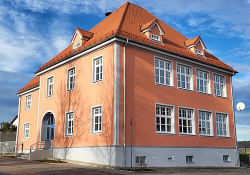 Foto vom alten Schulhaus vom Ortssprecher Armin Redl
