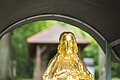 Dünzling Mariengrotte Jesus-Statue