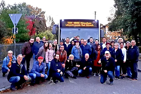Gruppenbild der Löwenfreunde Bad Abbach
Verein