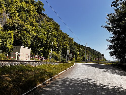 Bahnübergang Matting