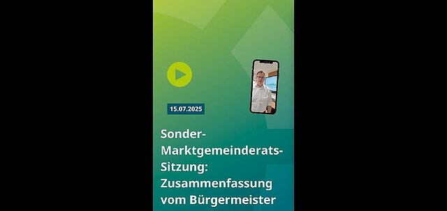 Sondersitzung Kaiser-Therme Marktgemeinderat 15. Juli 2025