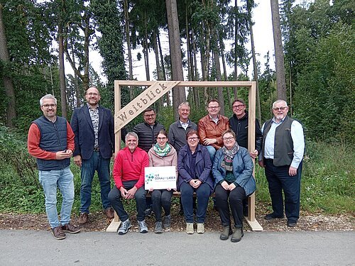 Besichtigung Fotorahmen-Projekt  Weitblick ILE Donau-Laber