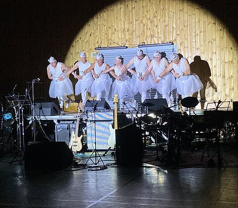 Abschiedsabend Familienaustausch 2022 Charbonnières-les-Bains französisches Komitee