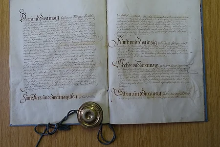 Archiv Urkunde Bad Abbach