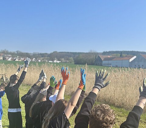 Grünes Klassenzimmer am Gemlinger Weiher
