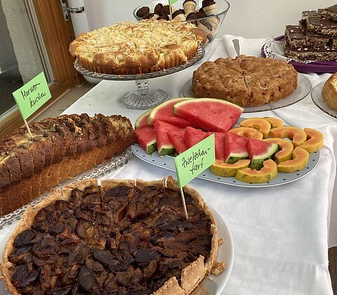 Eröffnung Familienstützpunkt 4. Geburtstag Internationales Cafe