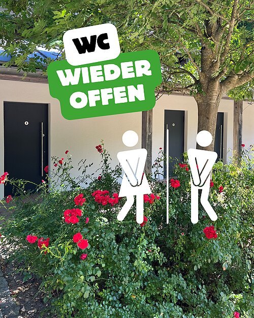 WC im Kurpark wieder offen WC im Kurpark wieder offen