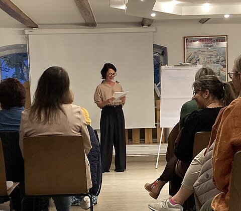 Eröffnung Netzwerk Horizonte im Familienstützpunkt - Juliane Ulrich